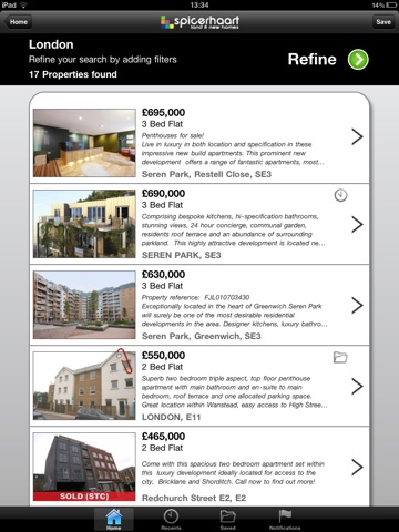 Land & New Homes Property Search - For iPad screenshot 2