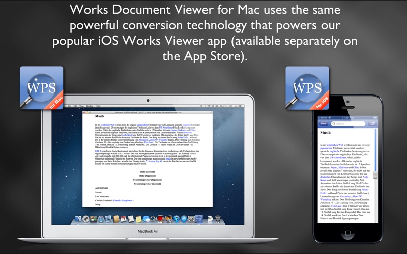 Screenshot #1 for Works Document Viewer