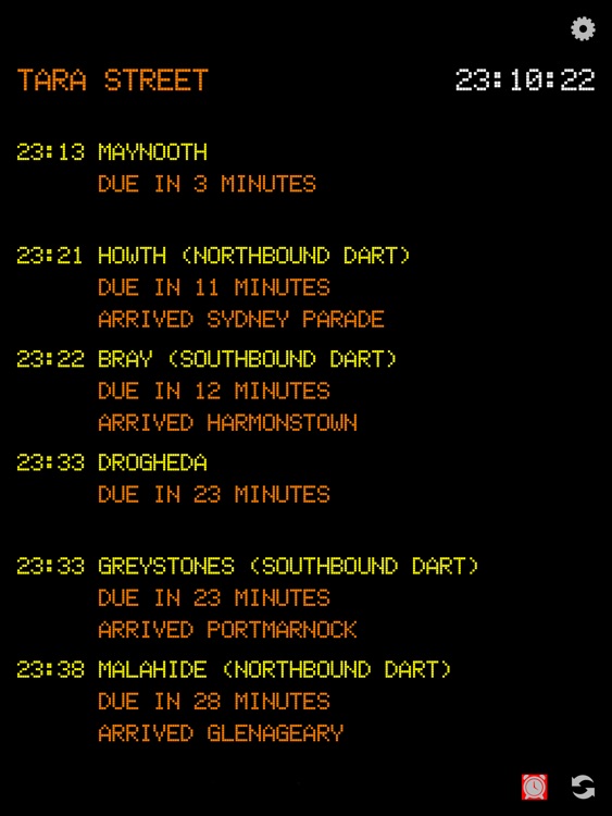 Irish Real Time Rail HD