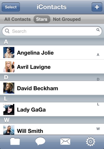 Independent Contacts Free screenshot 2