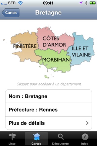 Départements et Régions de France screenshot 3