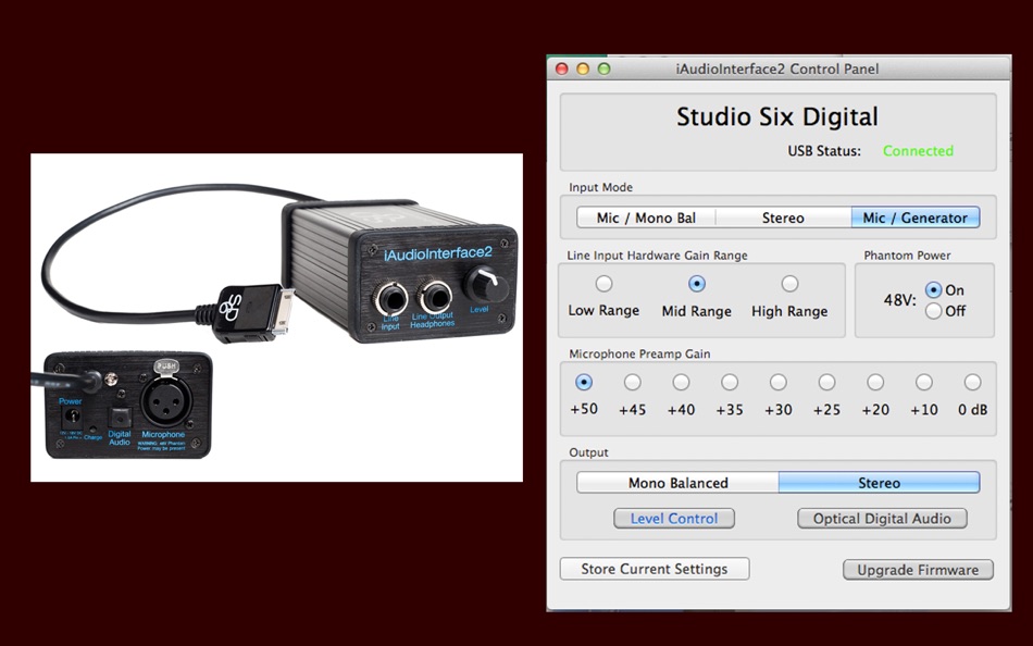 iAudioInterface2 Control Panel (macOS) 由: Andrew Smith iAudioInterface2 Control Panel (macOS) 由: Andrew Smith