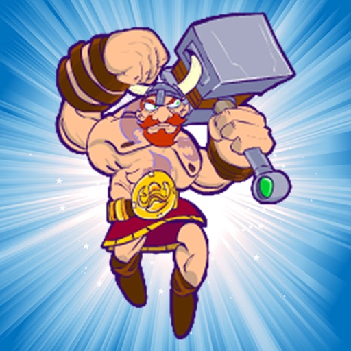 Barbarian Warrior vs Zombie Defense ACT TD - Hammer of Thor Icon