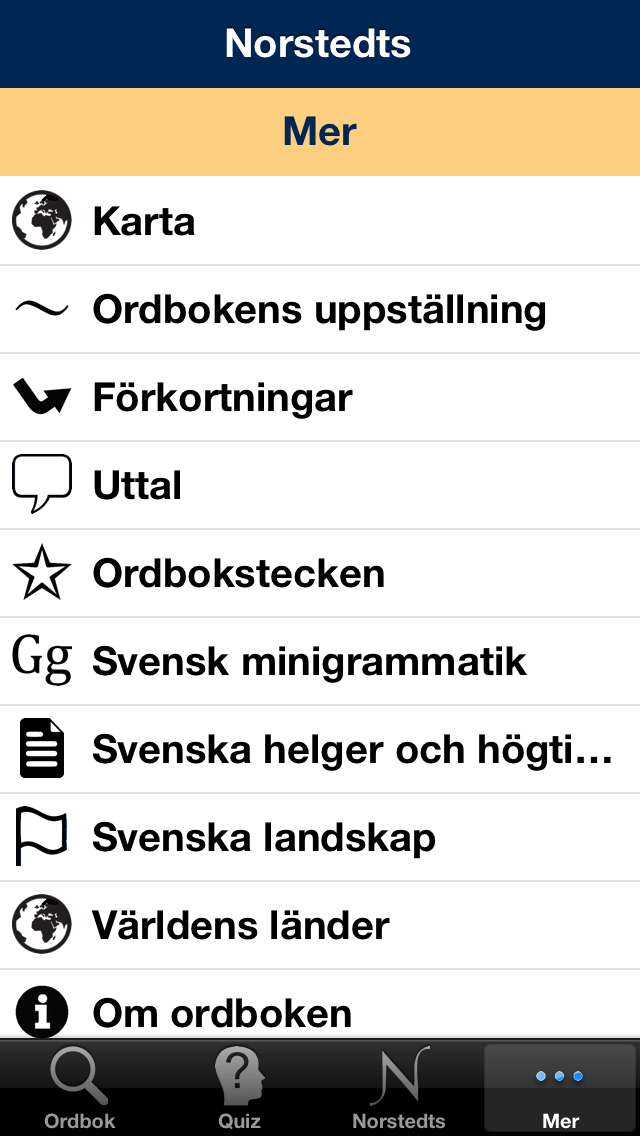 Norstedts stora svenska ordbokのおすすめ画像4