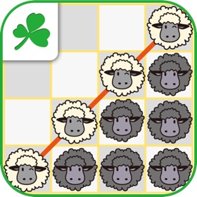 螢幕擷取畫面 (4) Four sheep in a row LovelySheep