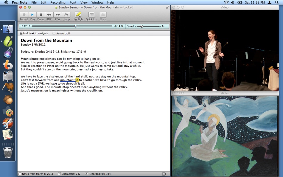 #4. Pear Note (macOS) 由: Useful Fruit Software