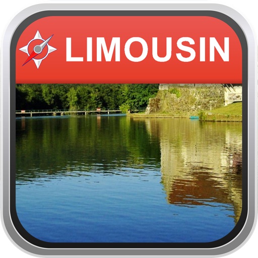 Offline Map Limousin, France: City Navigator Maps icon