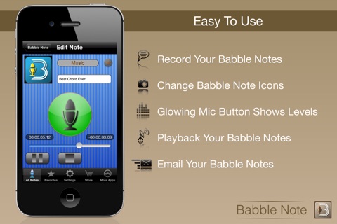 Babble Note screenshot 2