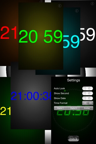 ScreenClockHD screenshot 4