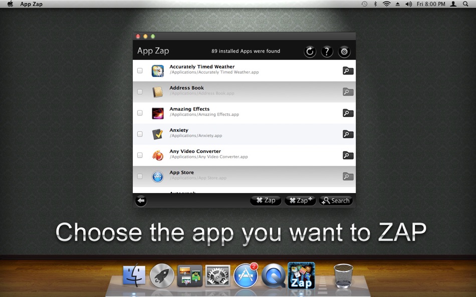 #3. App Zap (macOS) By: Sudip Bag