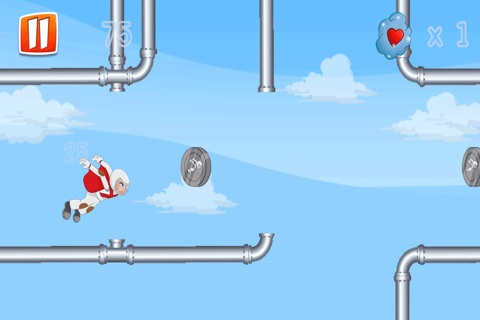 Flappy Flying Man Pipe Maze - A Wing Suit Adventure Game - by Top Free Fun Games screenshot 3