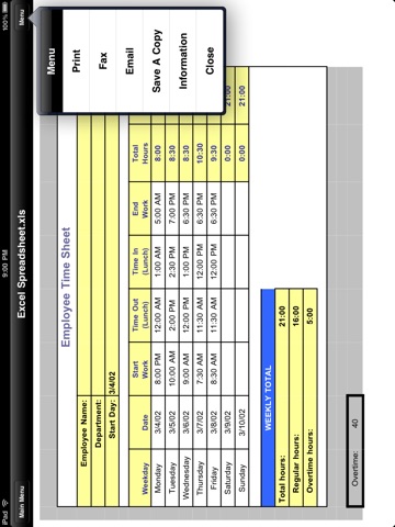 Document Manager for iPad screenshot 4