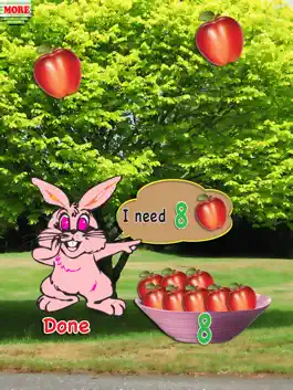 Game screenshot Baby 123-Apple Counting Game for iPad apk