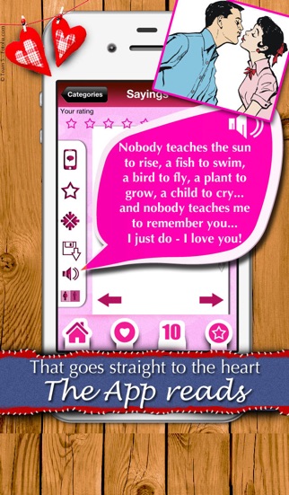 love messages - romantic ideas and quotes for your sweetheart iphone screenshot 4