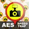 A smart driver alerts to Automated Enforcement System (AES) camera locations and their speed limit