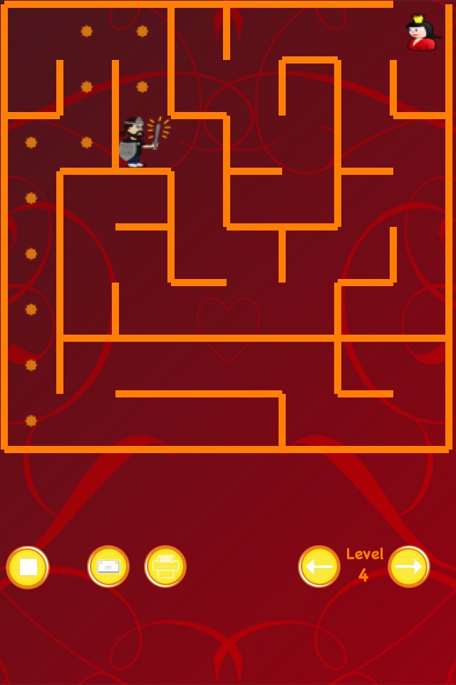 Dragon and Knight Maze (save the princess) screenshot 3