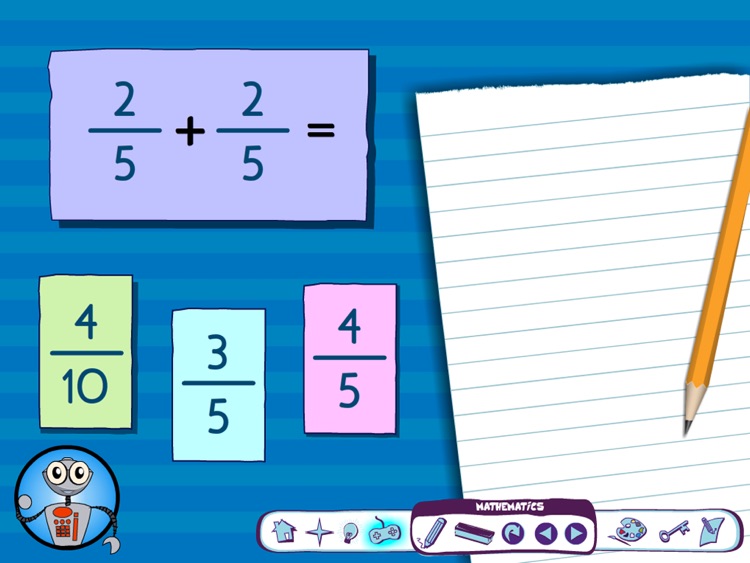 Adding Like Fractions screenshot-3