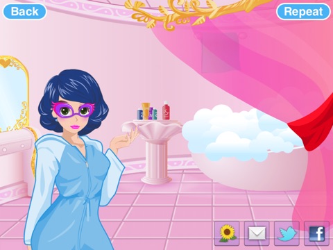 Dress Up-Soap Bubbles Princess HD screenshot 2