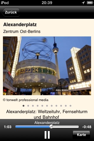 audio guide berlin (DE) screenshot 3