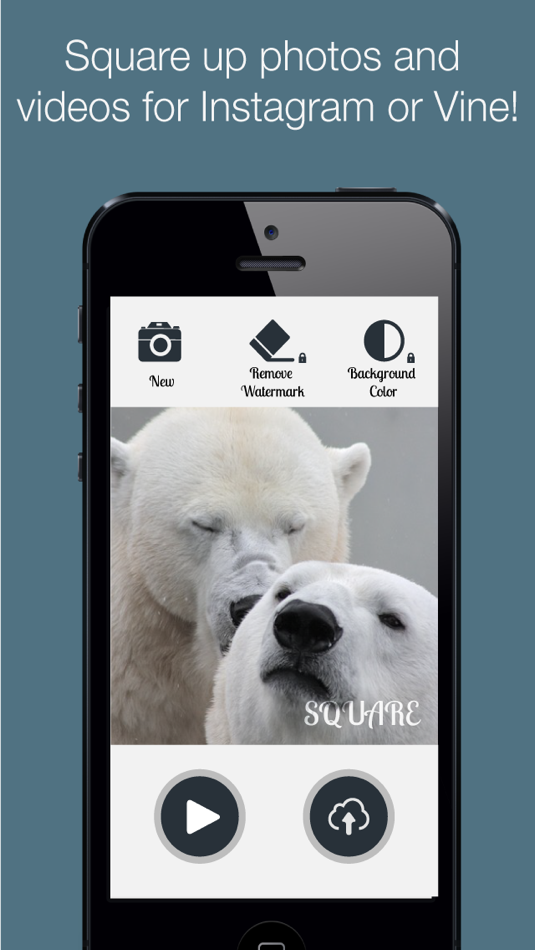 Square Shape - Crop Photo & Video to Size and Share for Instagram - 1.4 - (iOS)