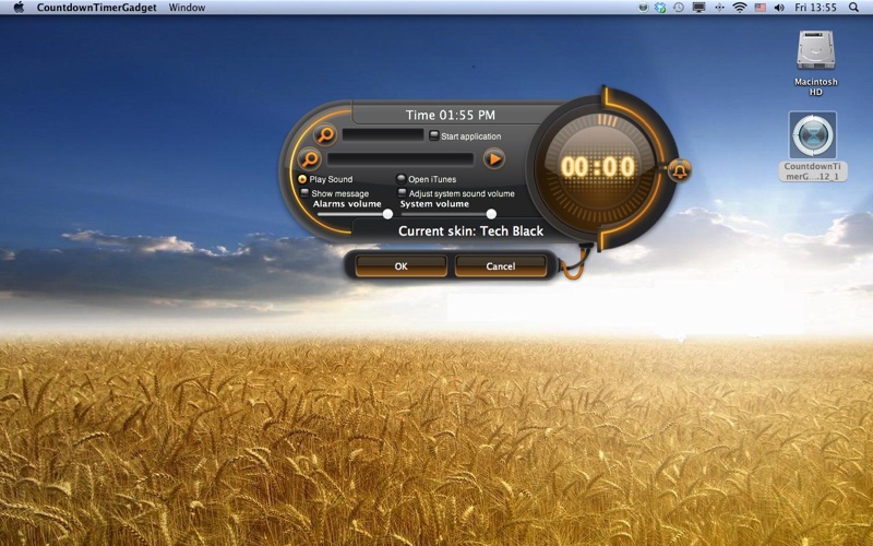 Screenshot #1 for Countdown Timer Gadget