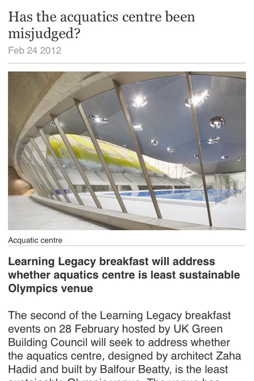 Building News for iPhone