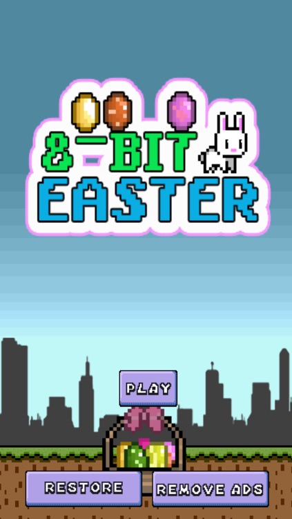 Easter Bunny Game - Gather Eggs