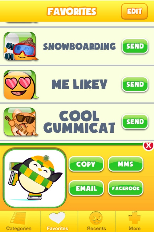 Gummibuddies - Emoticon, Smiley and Emoji to Text and Share screenshot-3