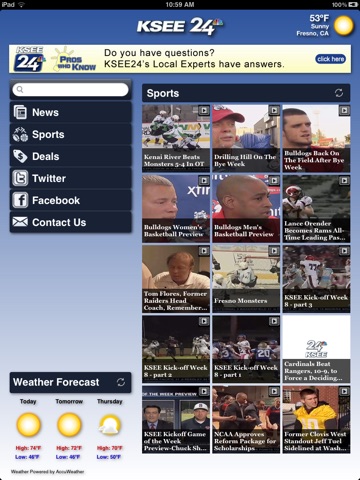 KSEE 24 for iPad screenshot 2