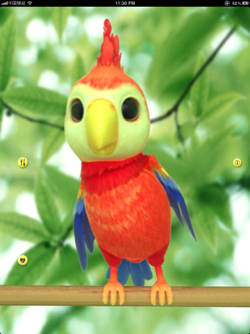 おしゃべりオウムのポリー Talking Polly the Parrot HD Freeのおすすめ画像1