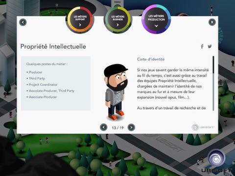 Ubisphère, les métiers du jeu vidéo by Ubisoft screenshot 2