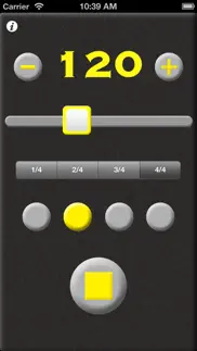 metronome· iphone screenshot 1