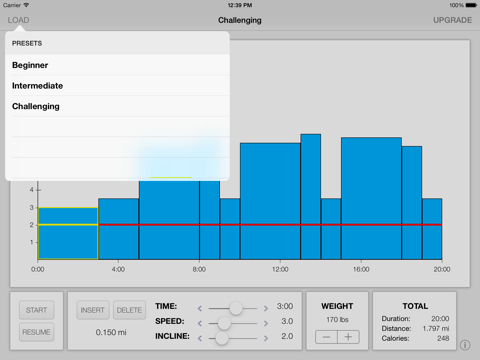 Treadmill Interval Running Lite screenshot 4