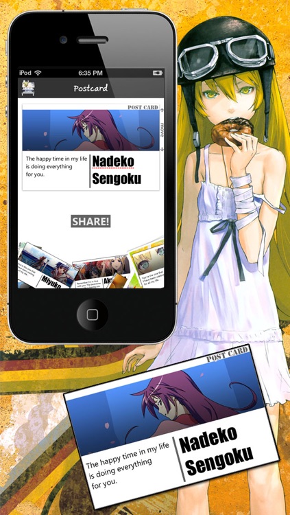 Bakemonogatari WallBook Anime