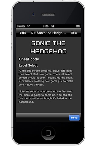 Game Cheats for iPhone/iPod Touch screenshot-4