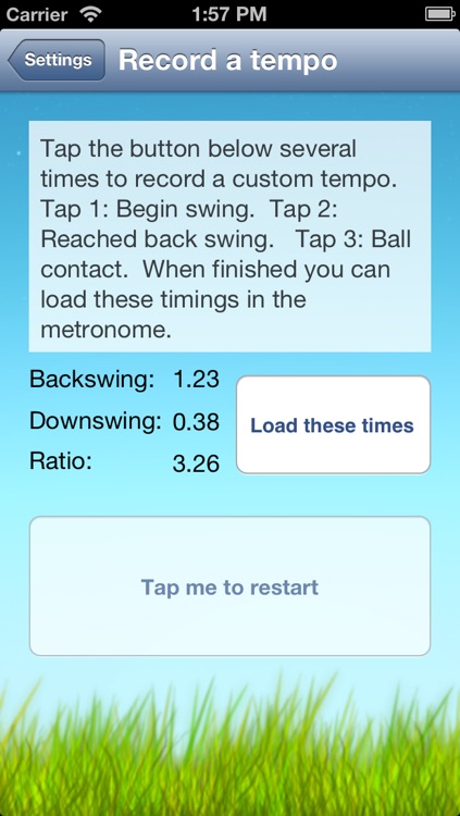 Swing Tempo Trainer: The Golf Metronome