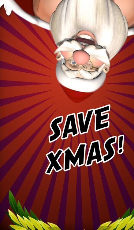 Santa Streaker Run (A Christmas Holiday Game) screenshot-3