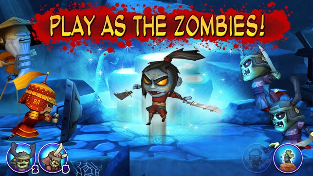 About SAMURAI vs ZOMBIES DEFENSE 2