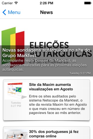 Grupo Marktest screenshot 2