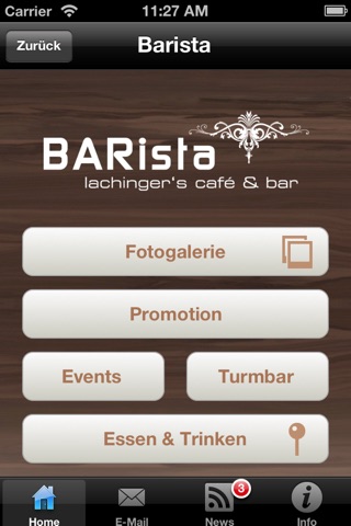 Barista screenshot 2