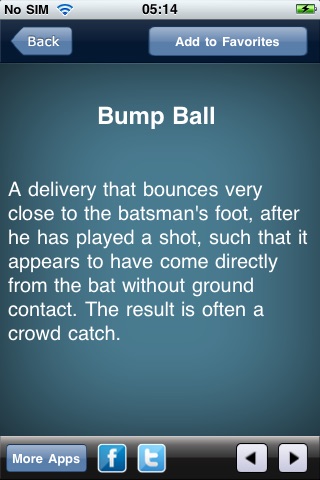 Cricket Terms screenshot 3