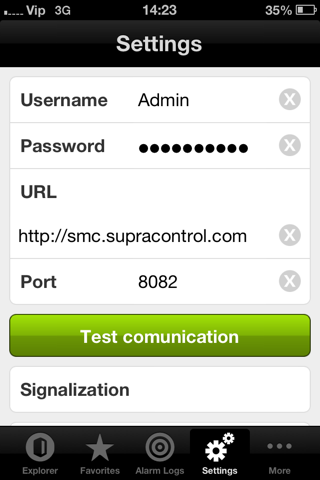 Supracontrol screenshot 4