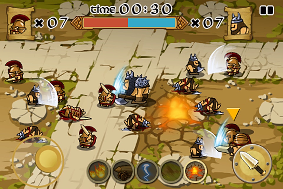 Spartans vs Vikings screenshot 2