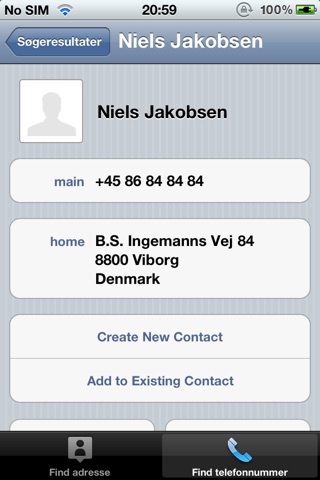 Telefonbogen Danmark screenshot 2