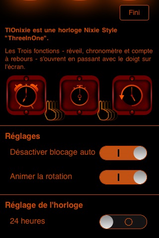 TIOnixie Alarm Clock - Stop Watch - Timer screenshot 4