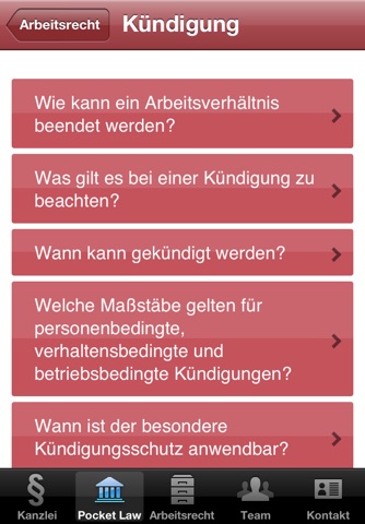 MAYR - Kanzlei für Arbeitsrecht screenshot 2