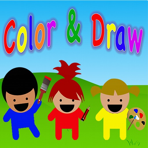 Color & Draw Animals Icon