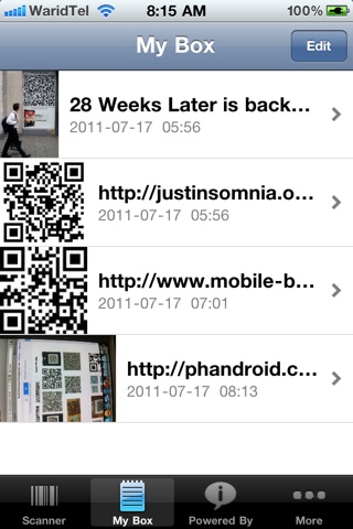 QR Collection screenshot 3