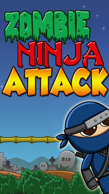 Zombie Ninja Attack - Escape the Angry Flying Zombie Heads