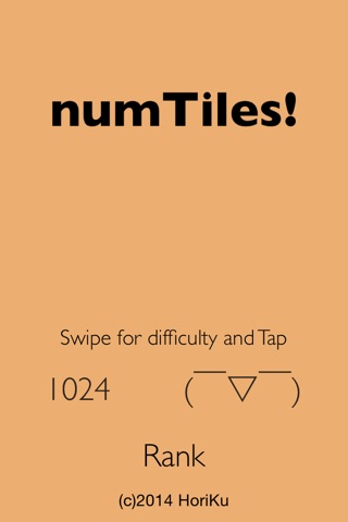 numTiles - have 13 different modes like 2048 ! screenshot 2
